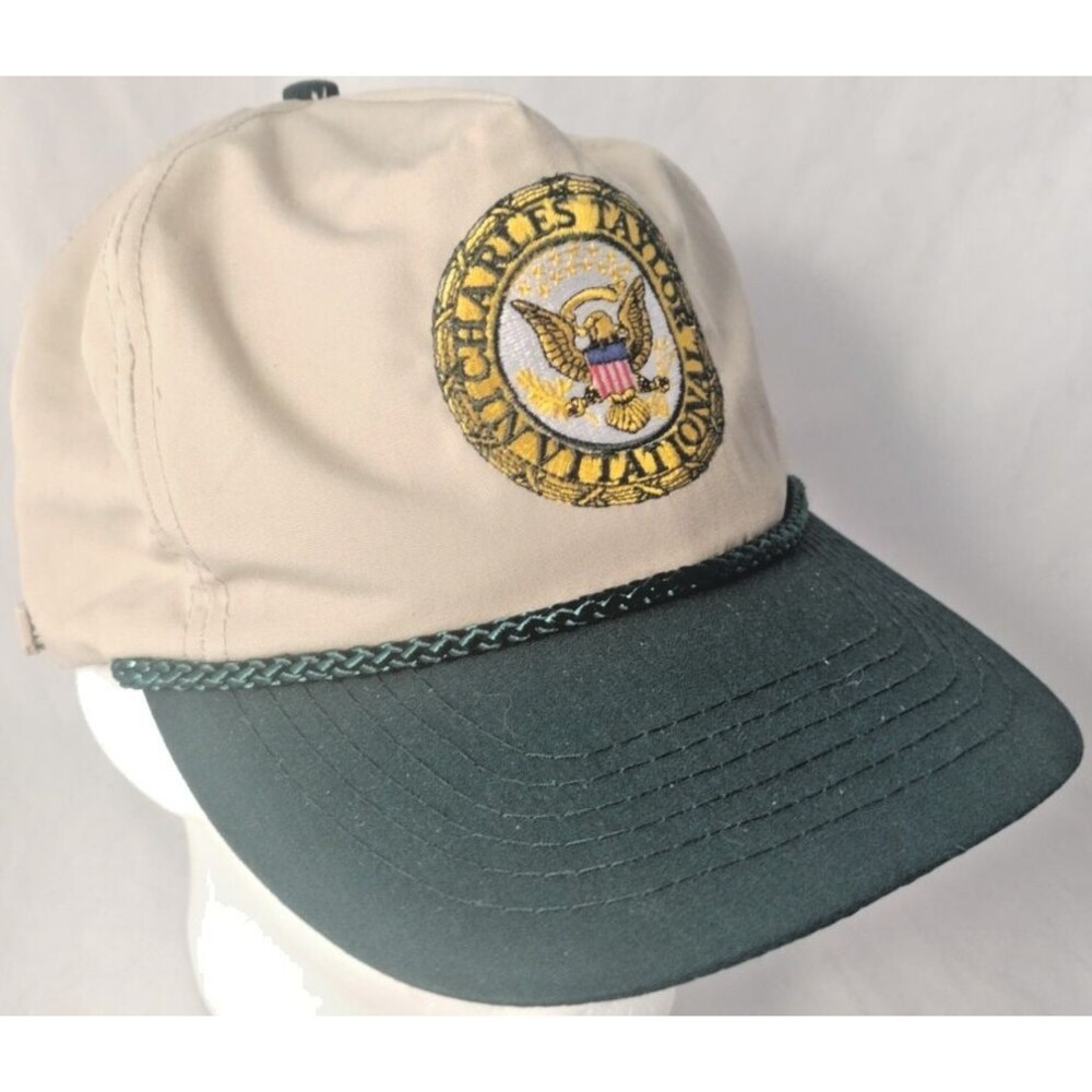 US Senator Charles Taylor Invitational Strapback Rope Hat/Cap-EXCELLENT!